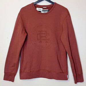 Reigning Champ Midweight Terry Crewneck Sweatshirt - Men's Size M - Orange